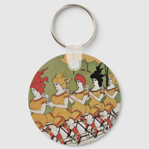 Poster cykel för grenrör nyckelring