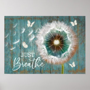 Poster Dandelion genom att bryta hemmavårdens kons