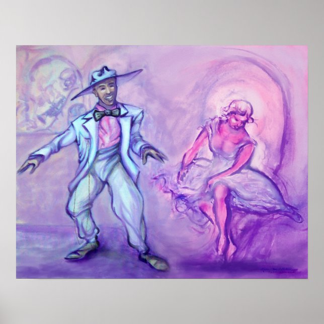 Poster dansare (Framsidan)