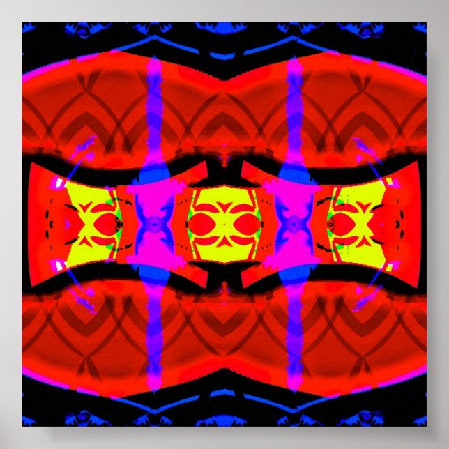 Pôster de Ilustração Abstrata! Poster (Framsidan)