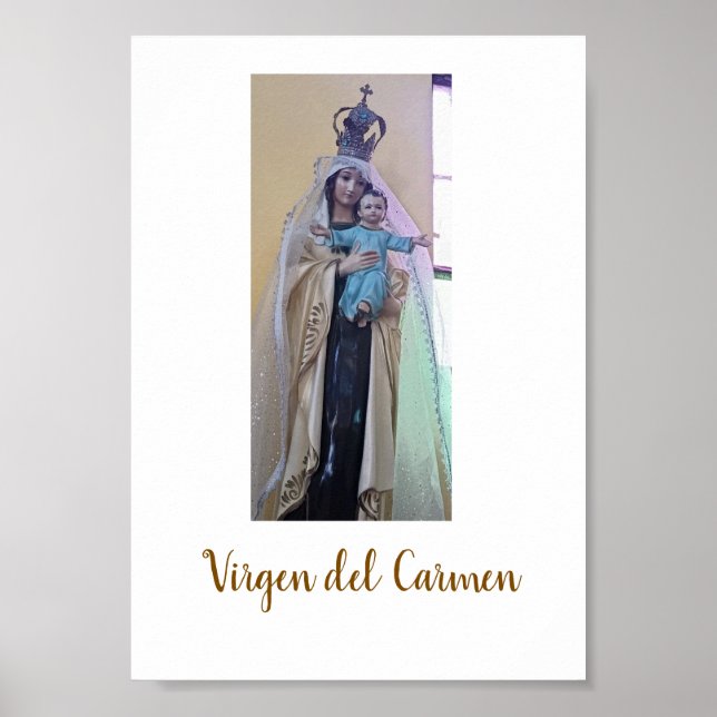 poster de la Virgen del Carmen (Framsidan)