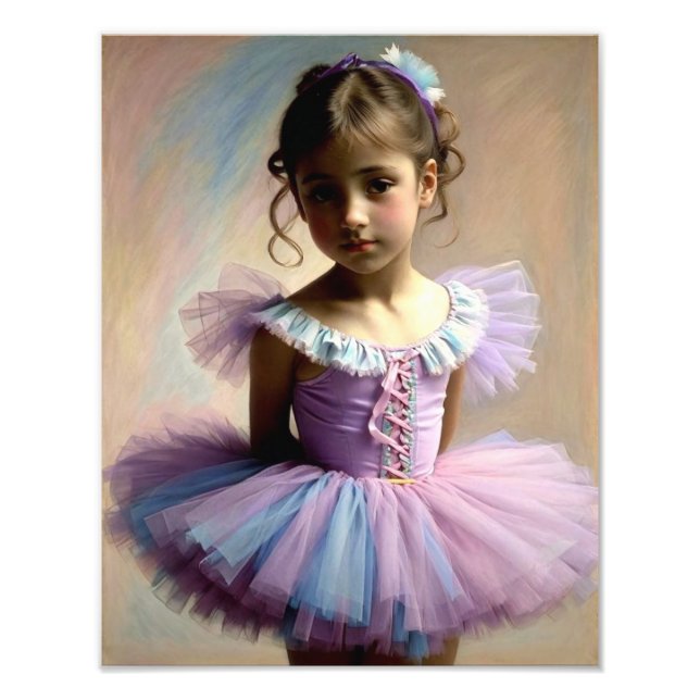 Poster de Niña bailarina con tutú (Framsidan)