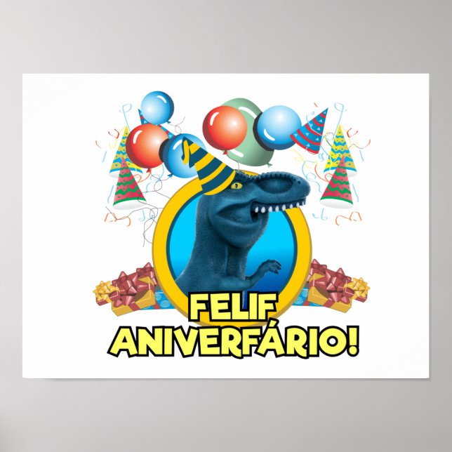 Poster de papel Festa Dinofauro (Framsidan)