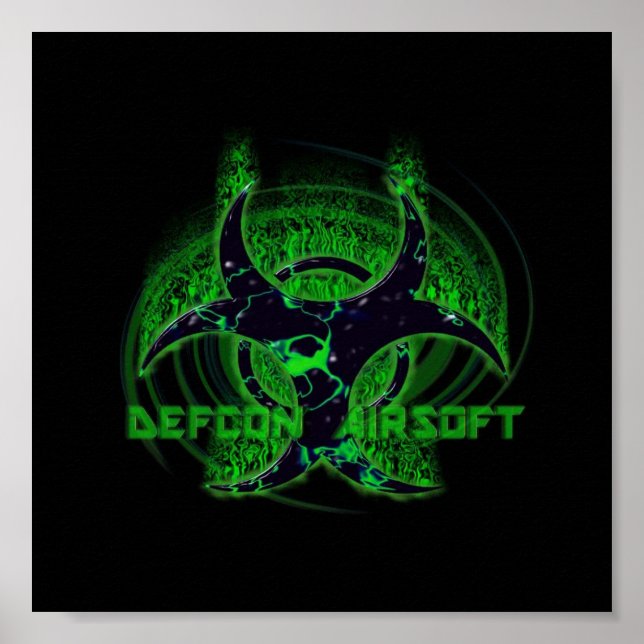 Poster DEFCON AIRSOFT (Framsidan)