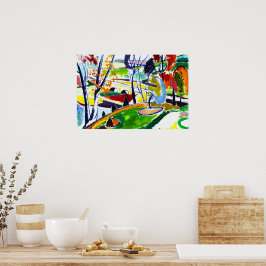Poster dekorplatta Abstrakter