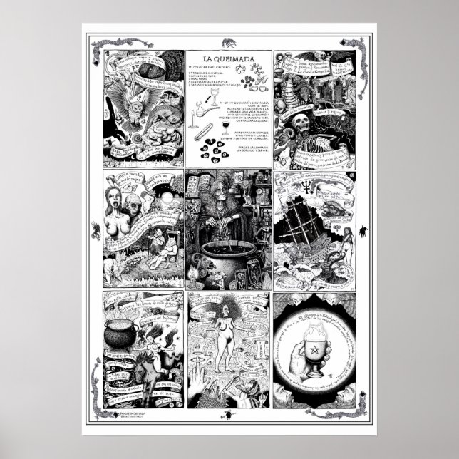 Poster del Conjuro de la Queimada (Framsidan)