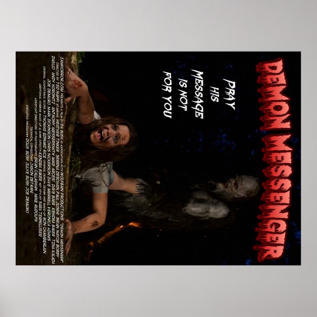 Poster Demon Messenger-film (Framsidan)