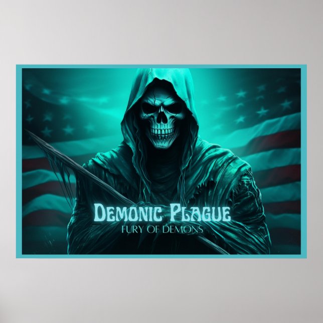 Poster Demonic Plague (Framsidan)