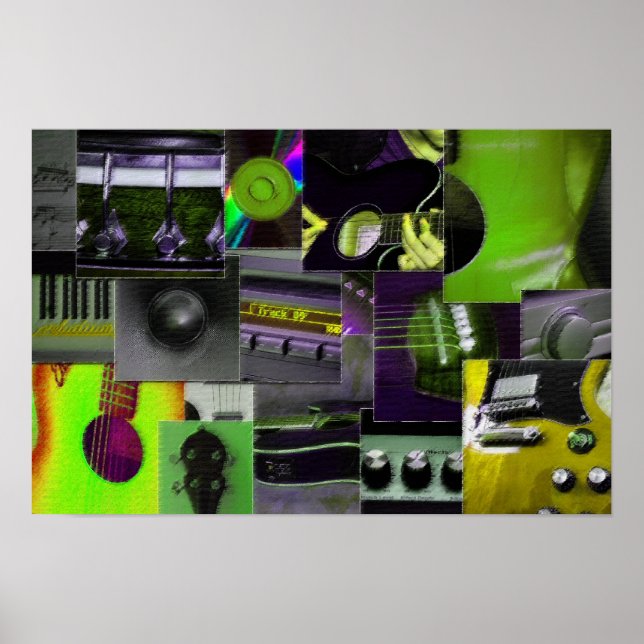 Poster det handlar om musik! (Framsidan)