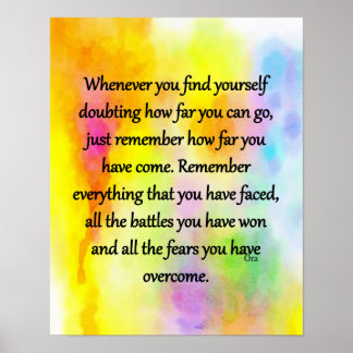 Poster din Kom hittills