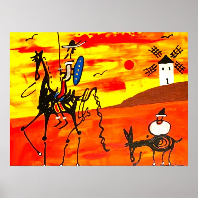 Poster Don Quixote (Framsidan)