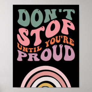 Poster Don:s stopp tills du är stolt