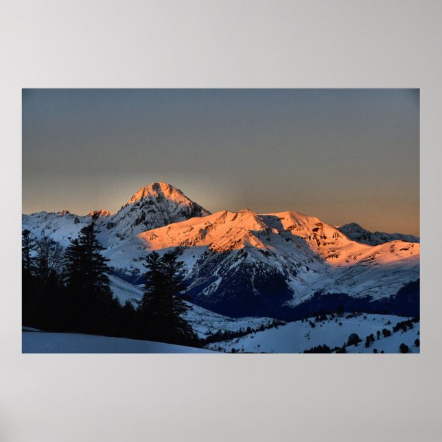 Poster du Pic du Midi (Framsidan)