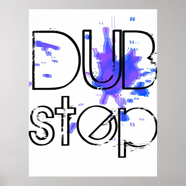 Poster DubStep-platter (Framsidan)