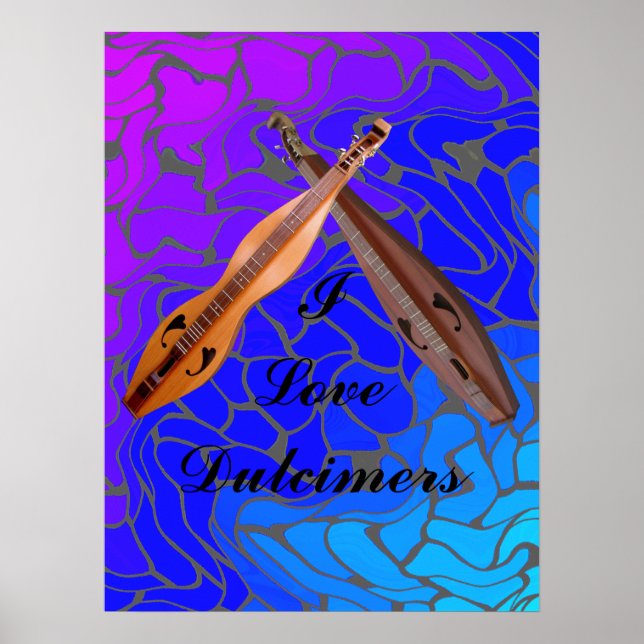 Poster DULCIMERS-CROSSED (Framsidan)