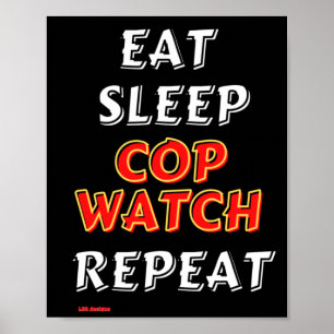 poster "EAT, SLEEP.."