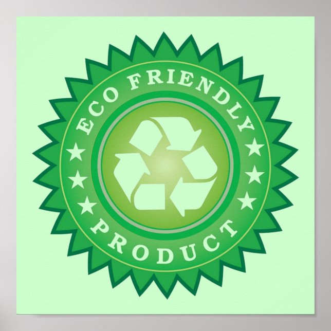 Poster Eco-Friendly Product Tcker (Framsidan)