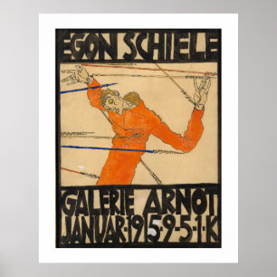POSTER: EGON SCHIELE : 1914-1915 POSTER