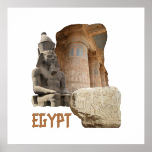 poster egypten fotokollage