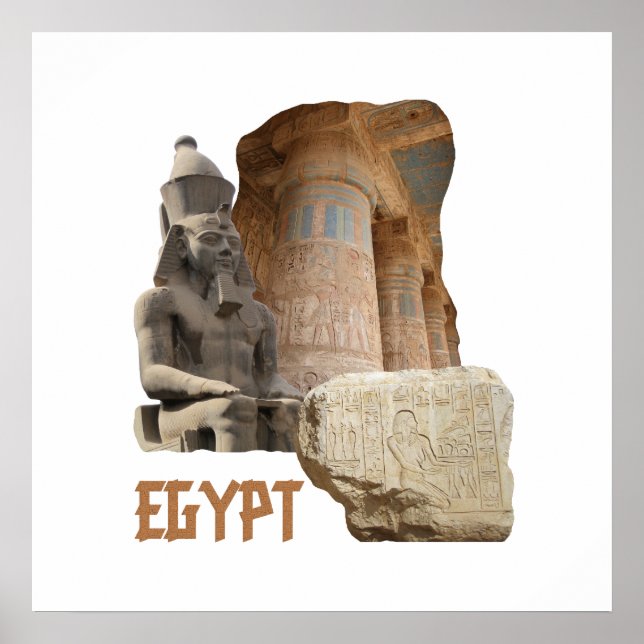 poster egypten fotokollage (Framsidan)