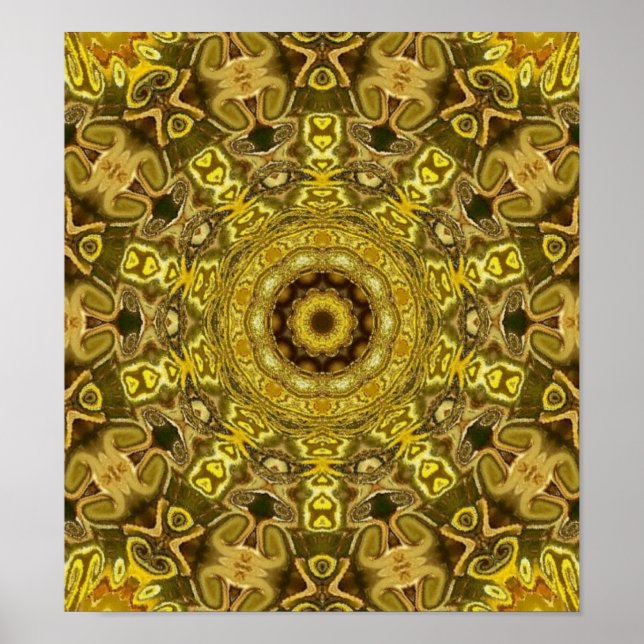 poster egyptisk abstrakt (Framsidan)