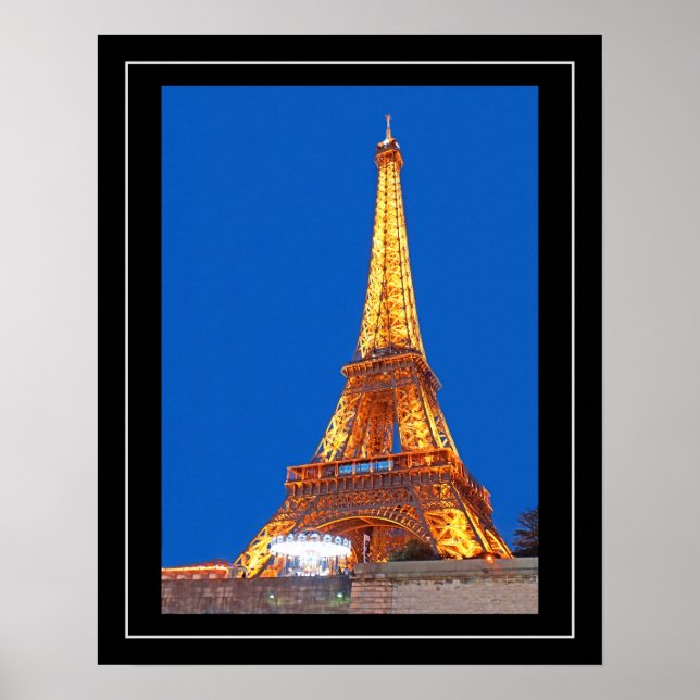 Poster-Eiffel Torn 16 tum x 20 tum Poster (Framsidan)