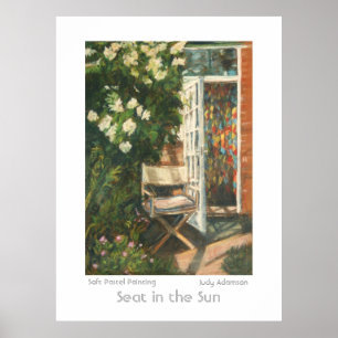 Poster eller skriv ut konst - ett säte i Sol