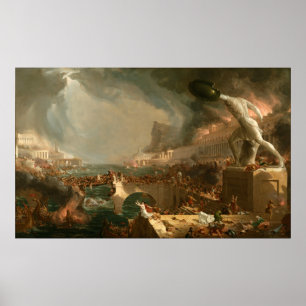 Poster Empire Destruction Cole T.