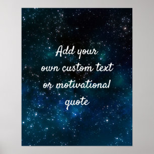 Poster en Anpassningsbar offert - NattHimlar