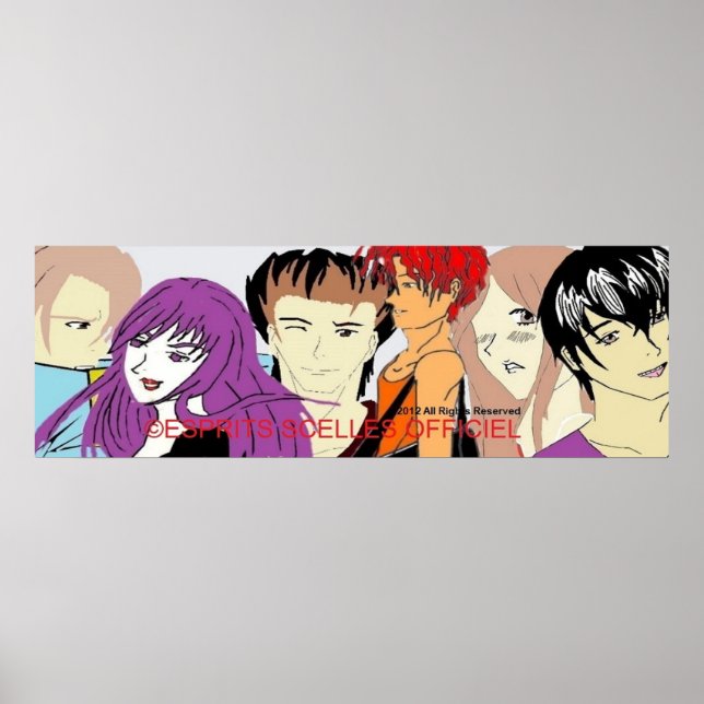 Poster Esprits Scellés (Framsidan)