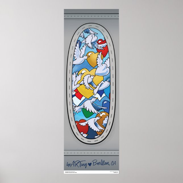 Poster - Fåglar till Kärlek (Framsidan)