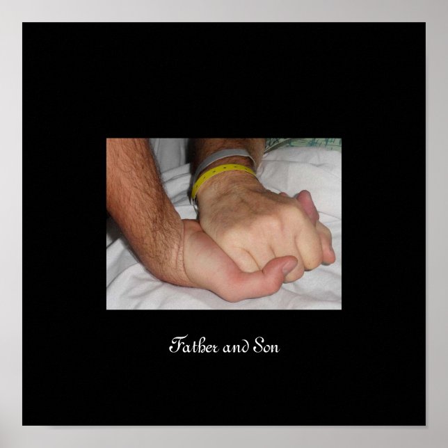 Poster/Far och son Poster (Framsidan)
