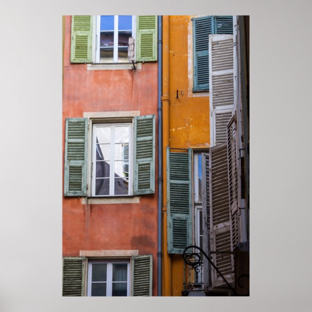 Poster färgad vägg (Framsidan)