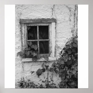 poster "Farm House Window"