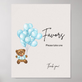 Poster favoriter för baby blue babyskor