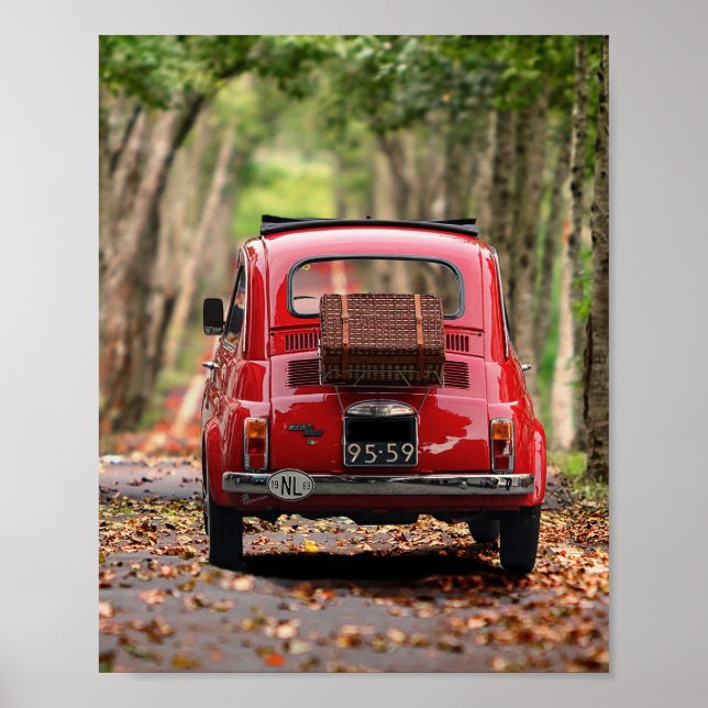 poster fiat 500 (Framsidan)