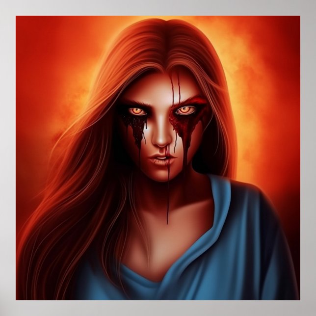 Poster Fille Toppen-Héros (Framsidan)