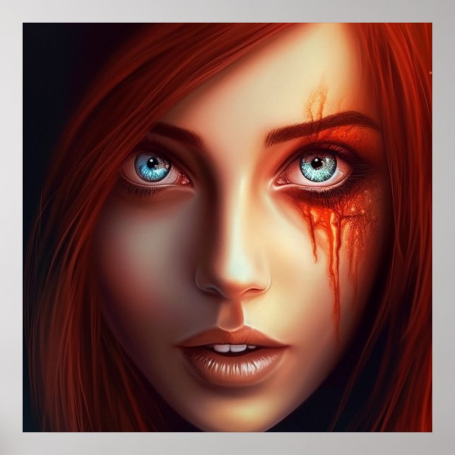 Poster Fille Toppen-Héros (Framsidan)