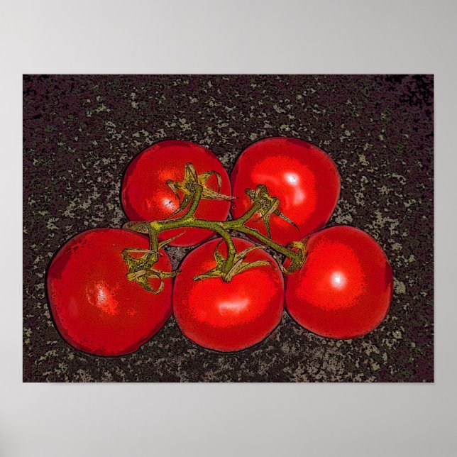 Poster - Five Tomatoes on the Vine (Framsidan)