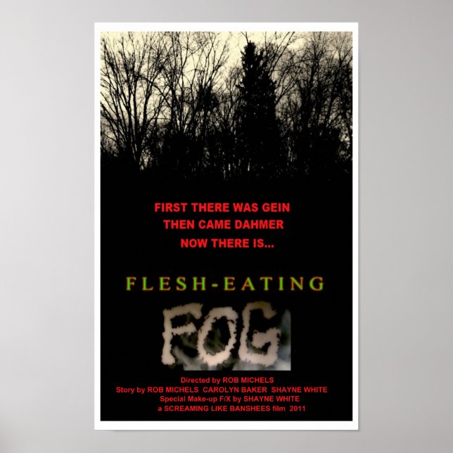 POSTER FLESH-EATING FOG (Framsidan)