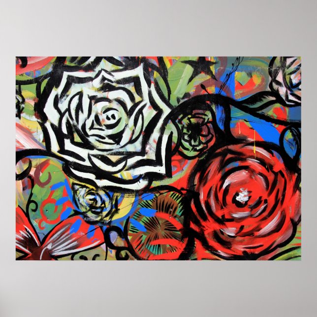 Poster Flower Graffiti (Framsidan)