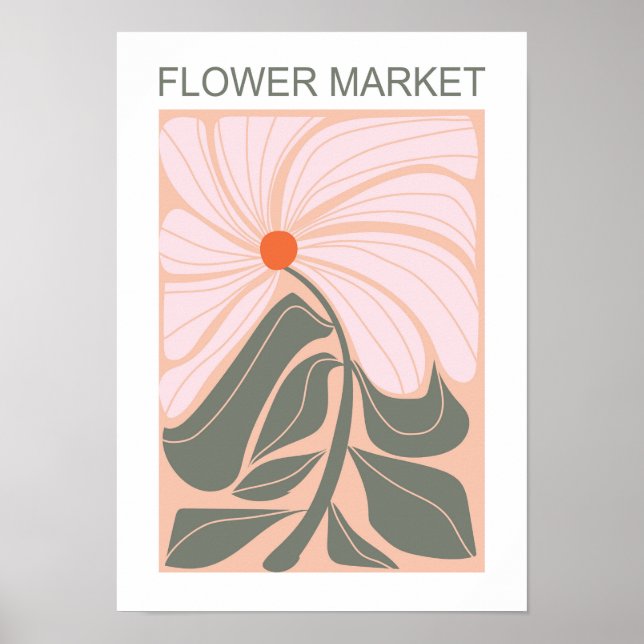 Poster Flower Market A3 (Framsidan)