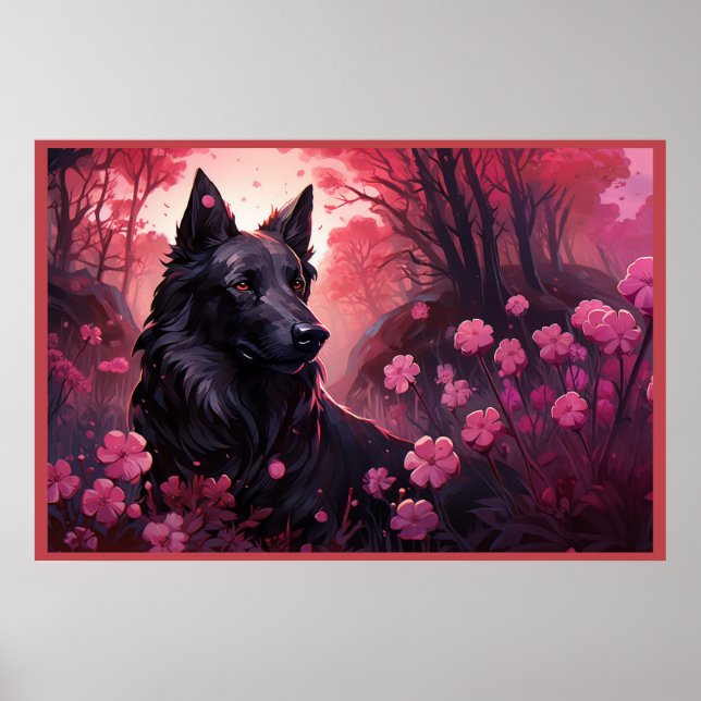Poster Flowers and Paws (Framsidan)