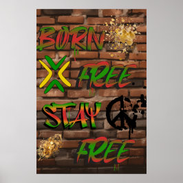 Poster för afrikansk frihet och jämlikhet