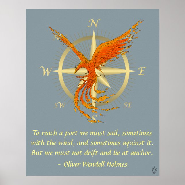 Poster för att nå port (Framsidan)