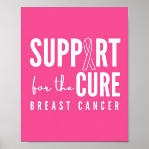 Poster för botemedel i bröstcancer medvetenhet