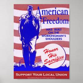 Poster för den amerikanska frihetsrörelsen ProUnio