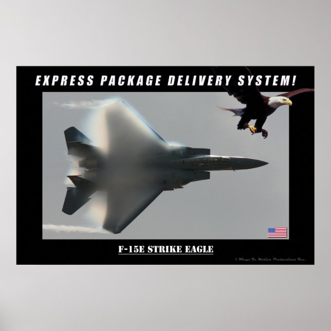 Poster för Eagle-leverans i F-15E Strejka (Framsidan)