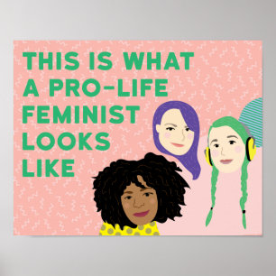 Poster för feministiskt feministiskt torg