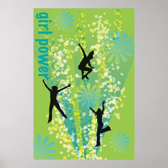 Poster för flicka Power (Framsidan)